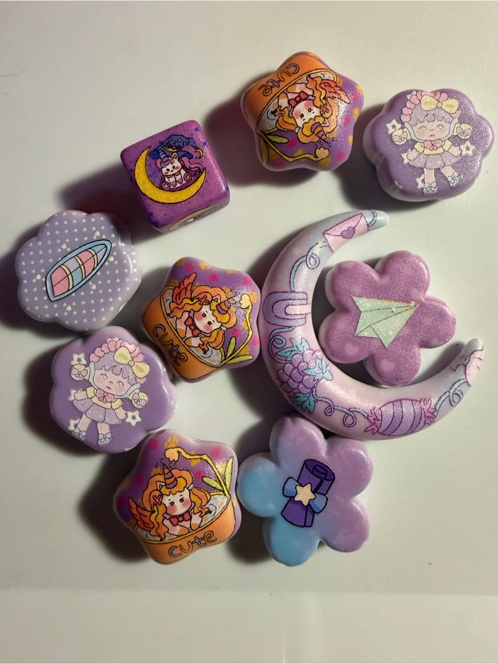 Acrylic Character Acrylic Beads